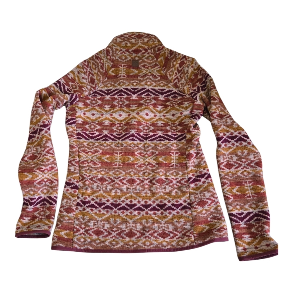 Sherpa Adventure Gear Lumbini Full-Zip Jacket S Burgandy/Rust/Blush Multi - Picture 6 of 8